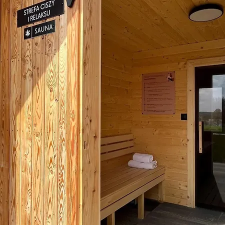 Prázdninový dům Dom Nad Jeziorem Sauna Balia Z Jacuzzi *